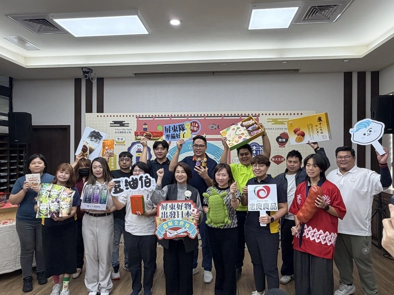 東京食品展屏東隊3年創68億商機　攜手業者續參展