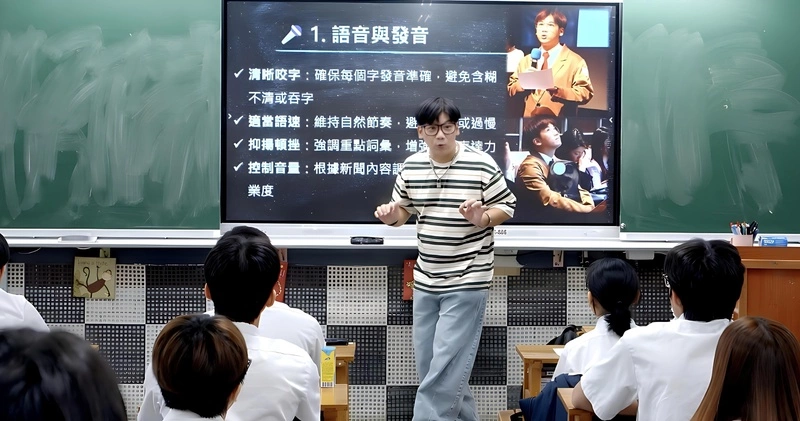 淡水商工教師鄭煒儒陪伴學生找方向　名列教育家典範