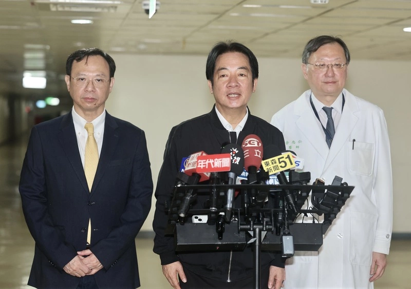 賴總統探視北捷隨機傷人案傷者