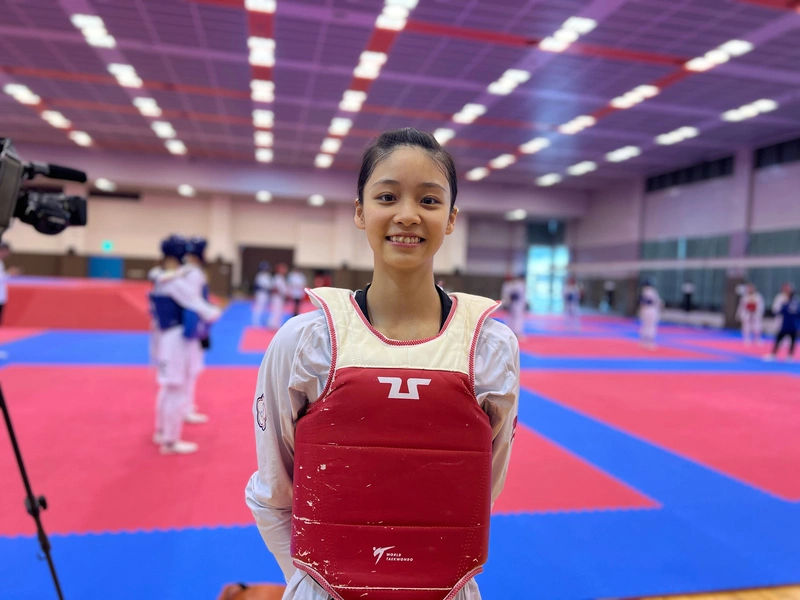 17歲跆拳道新星王婕菱亞運初登場　超期待想吃拉麵