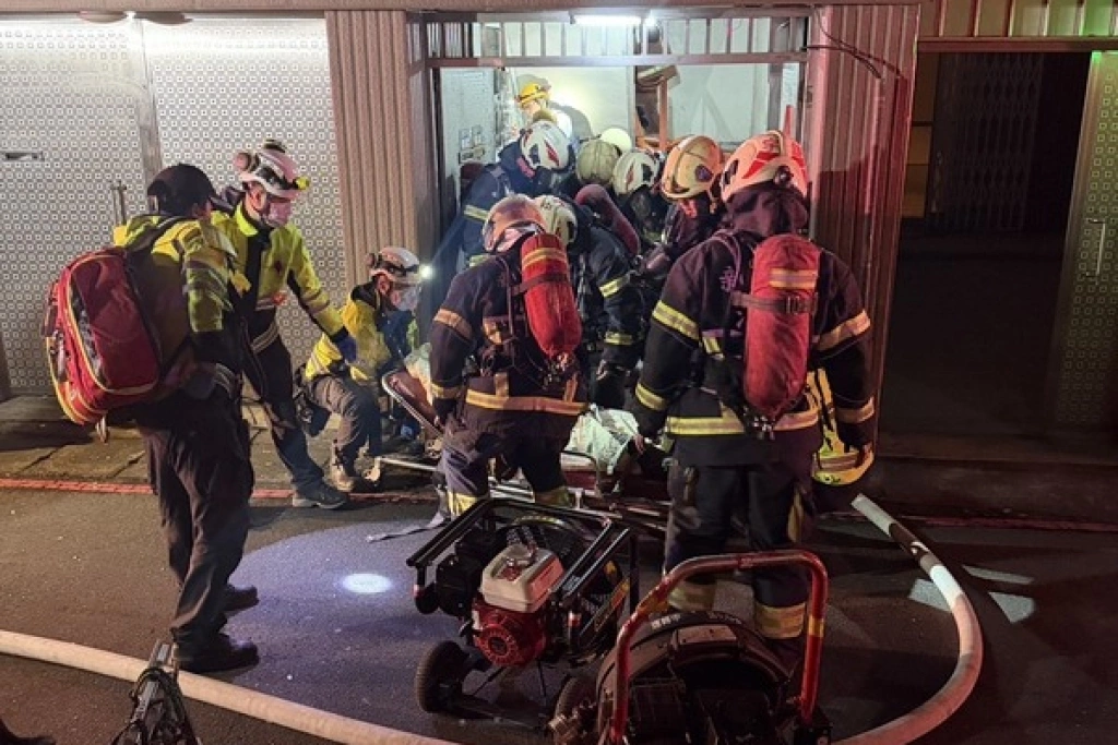 新北中和民宅疑氣爆