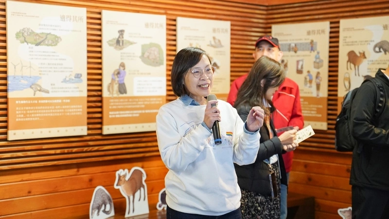 「適得其所」以動保挺野保巡迴展阿里山開幕