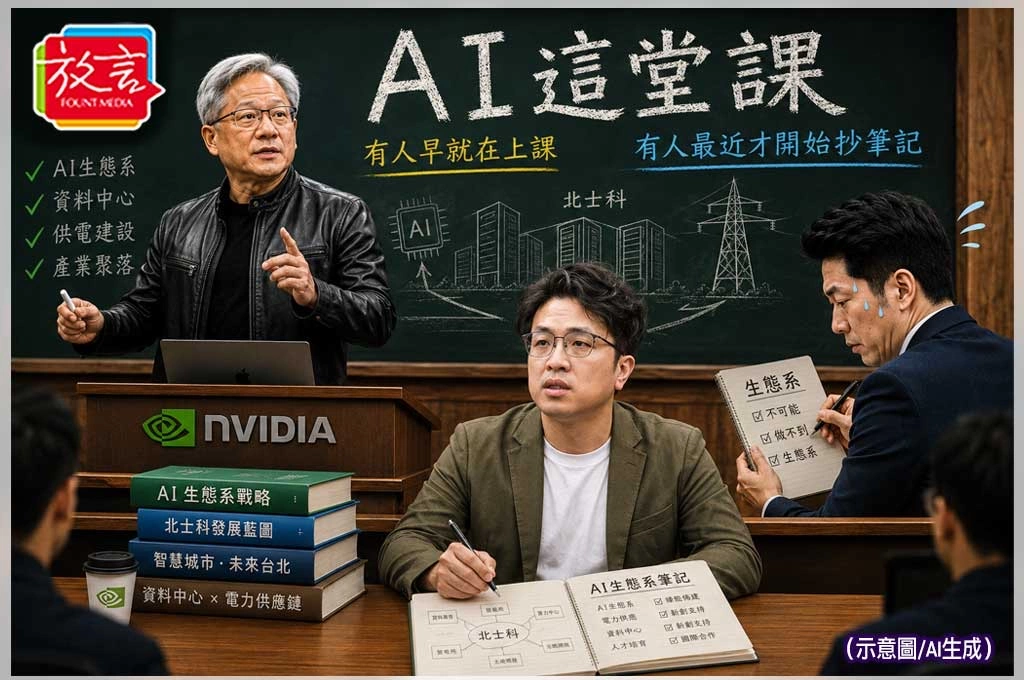 《放．專題》生態系這堂課！從沈伯洋被嘲笑到蔣萬安開始使用　台北AI戰場已經換題目了