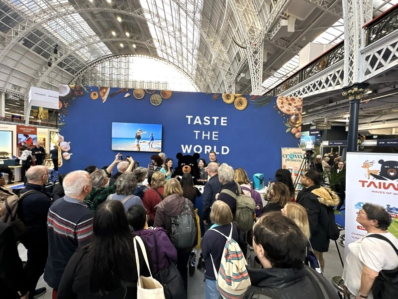 台灣參加倫敦旅展　緊扣台北101話題吸引人潮