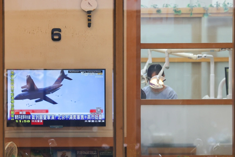 中共對台軍演　民眾關注（3）