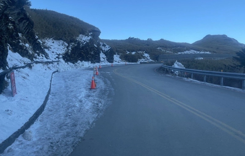 合歡山路面可能結冰　台14甲夜間封閉