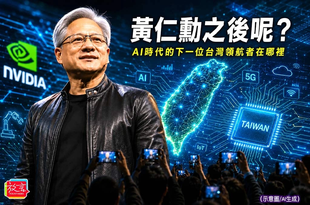 黃仁勳之後呢？AI時代的下一位台灣領航者在哪裡