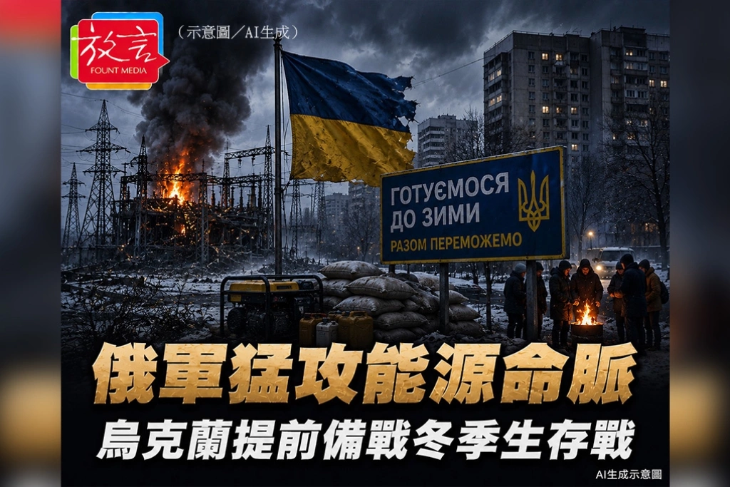 俄軍猛攻能源命脈　烏克蘭提前備戰冬季生存戰