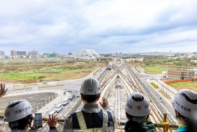桃捷綠線列車測試延至地下段　拚北段7站年底通車
