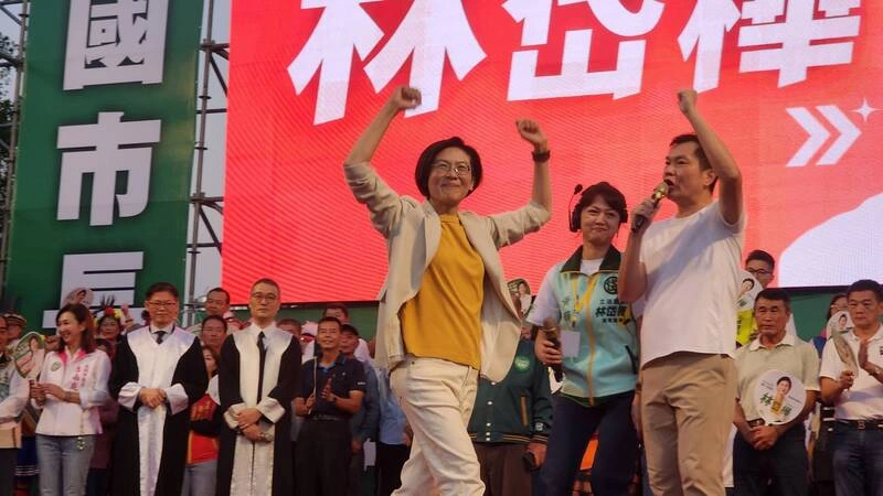 旗山造勢　林岱樺：高雄不是檢調決定