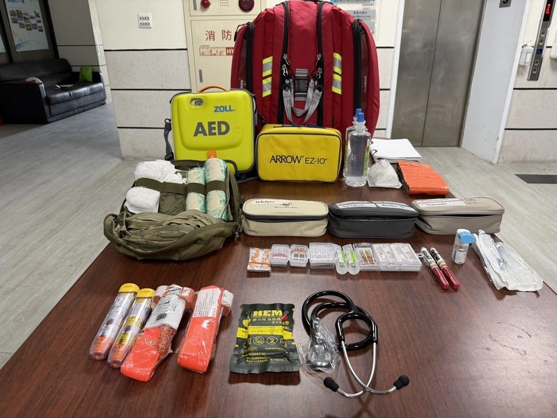 強化偏鄉和高山救援能量　台東消防配備野外救護包