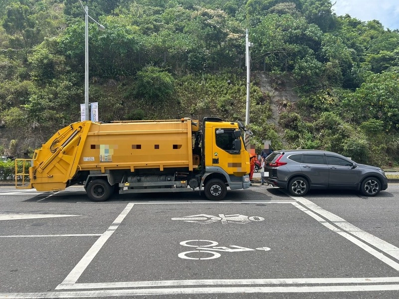 酒後開垃圾車追撞前車 南澳清潔隊員遭送辦