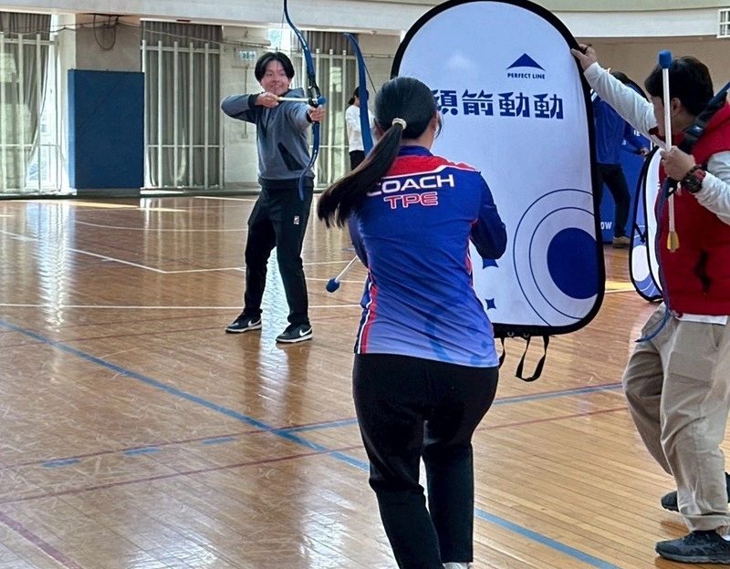 清華大學培訓師資　扎根射箭