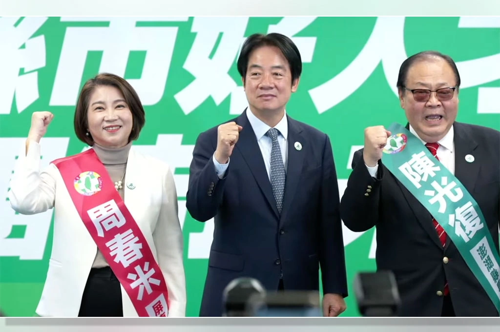 民進黨提名這兩人競選連任！賴清德：周春米柔性治理、陳光復務實治理「續領屏東澎湖發展」