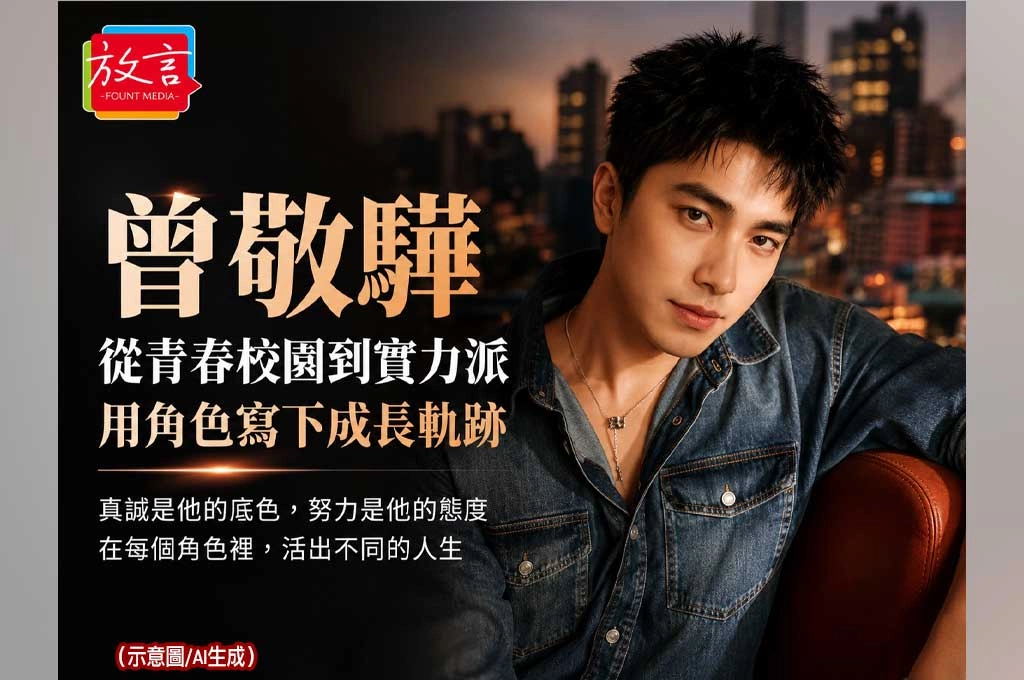 曾敬驊還在長大  他沒有急著變成明星，只想先當好演員