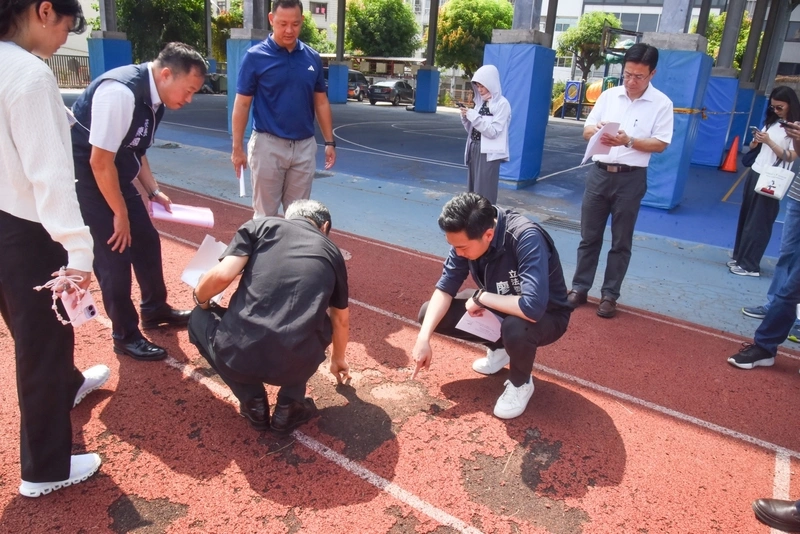 立院教文委員會考察中市校園　促中央補助整建設施
