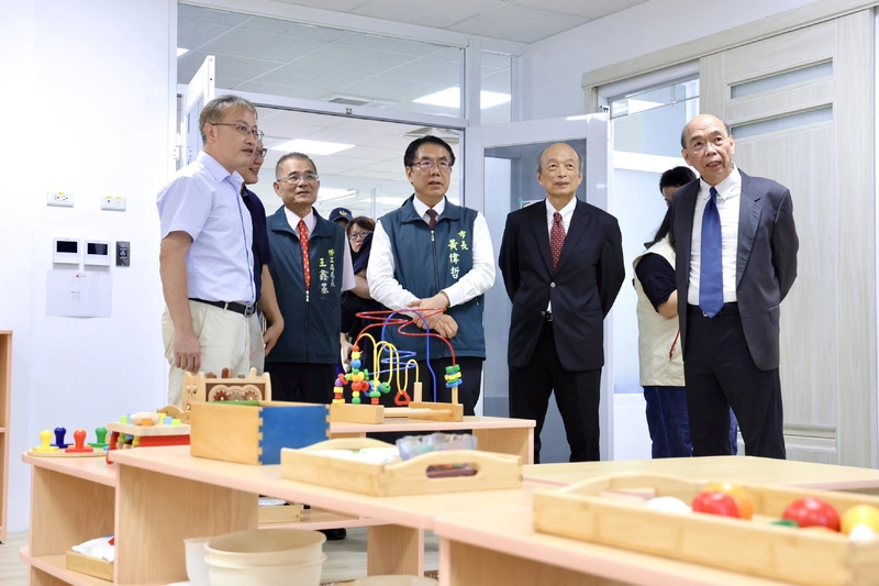 台南奇景光電附設幼兒園開幕　突破工業區限制