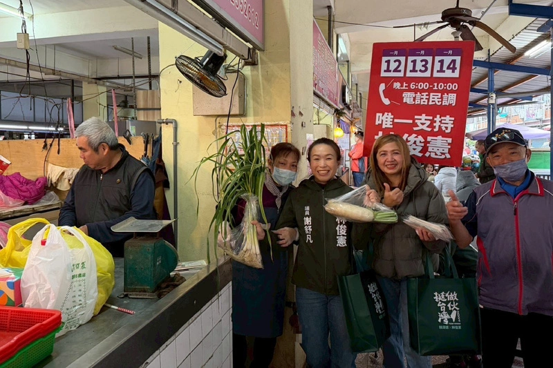 拚民進黨台南市長初選　林俊憲陣營衝刺拜票