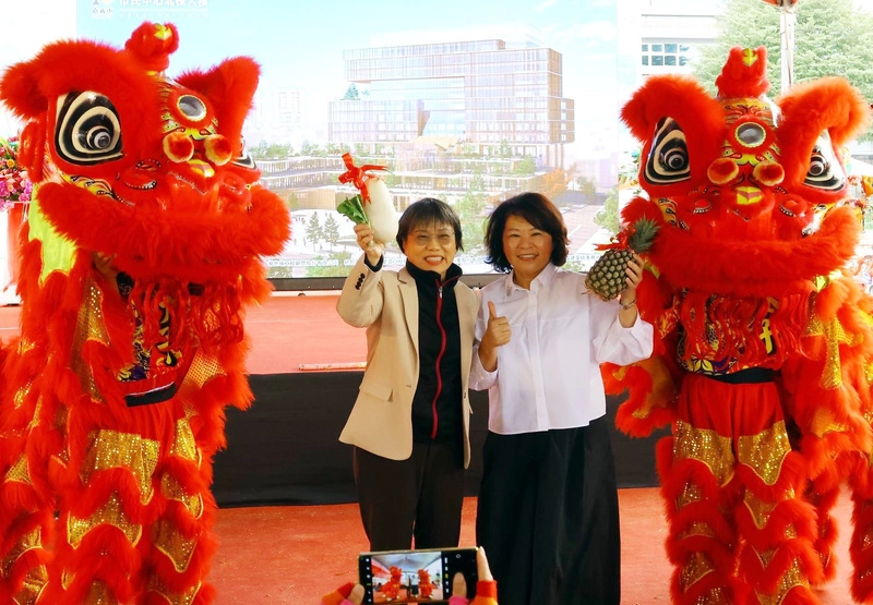 嘉市市民中心北棟大樓動土（2）