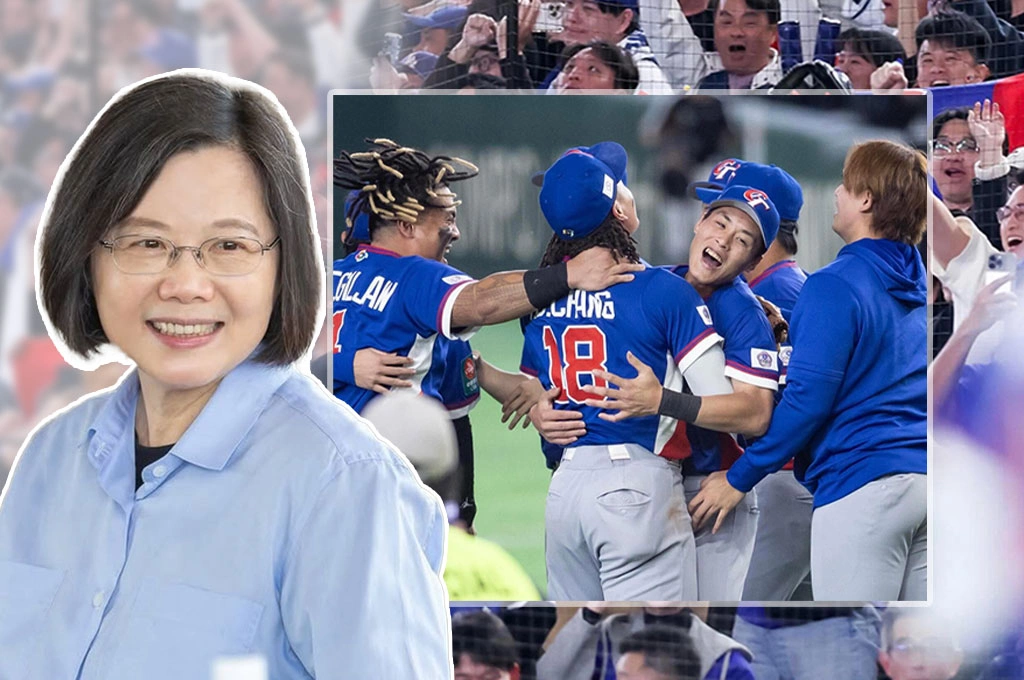 WBC台灣隊首贏韓國 蔡英文感性發文：我們不會只在贏的時候才愛他們、感謝台灣「玄學」蔡阿嘎、佛光山