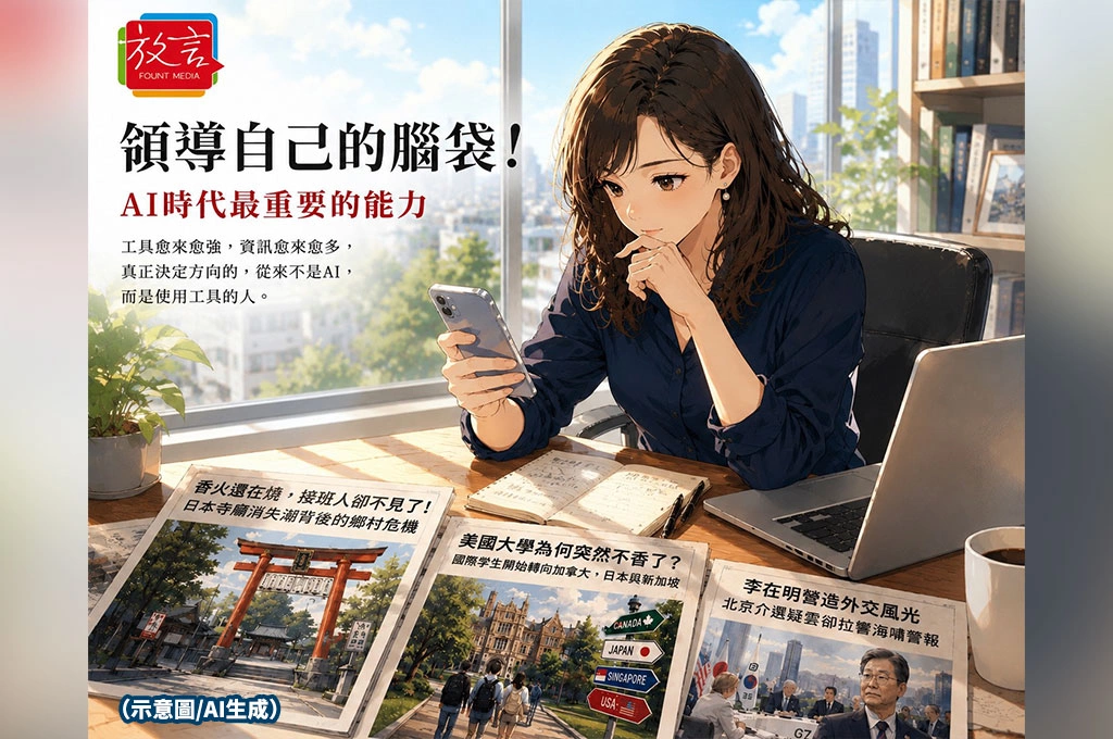 【蔻擊. 蔻集】領導自己的腦袋！AI時代最重要的能力———文／周玉蔻