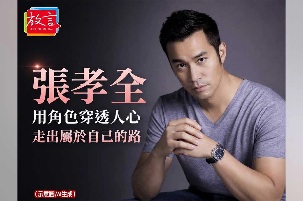 張孝全很少解釋自己  他把所有答案，都放進角色裡