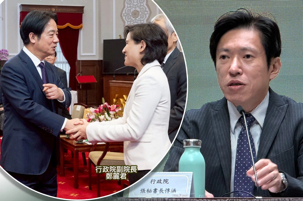 曝賴清德、府方團隊「零時差陪伴鄭麗君」！張惇涵：陪伴我們的只有總統宵夜「燒餅蔥蛋加永和豆漿」