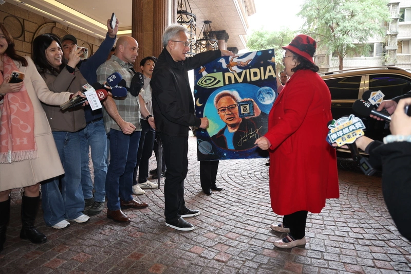 黃仁勳2/2離台　是否參加輝達用地簽約備受矚目