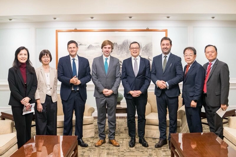 陳明祺歡迎葡萄牙國會議員訪團