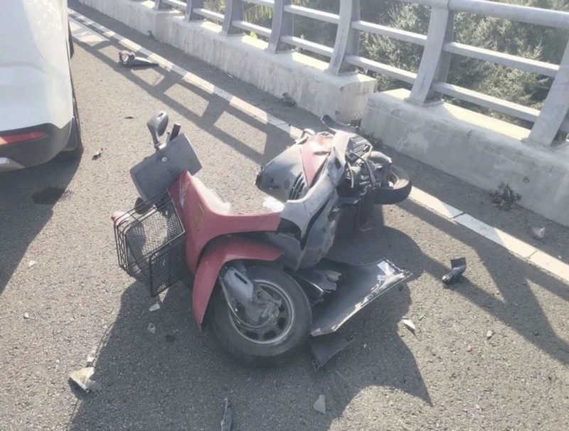 苗栗北橫公路死亡車禍　騎士左轉遭撞傷重不治