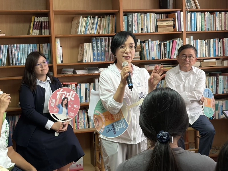 陳瑩提台東新住民政見　設諮詢委員會、推參與式預算