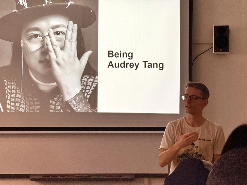 台灣議題走進捷克課堂　宗廟文化、數位民主成焦點