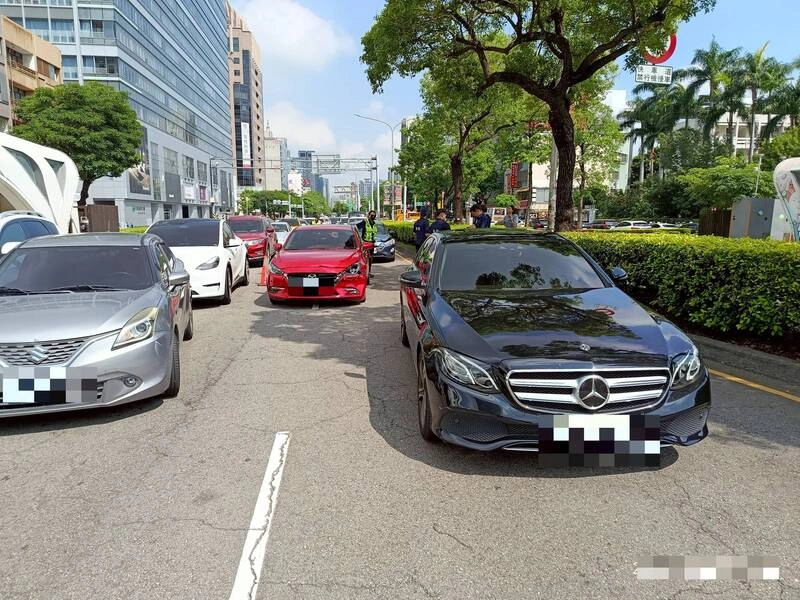 台中多車連環推撞  肇事駕駛毒品快篩陽性遭法辦