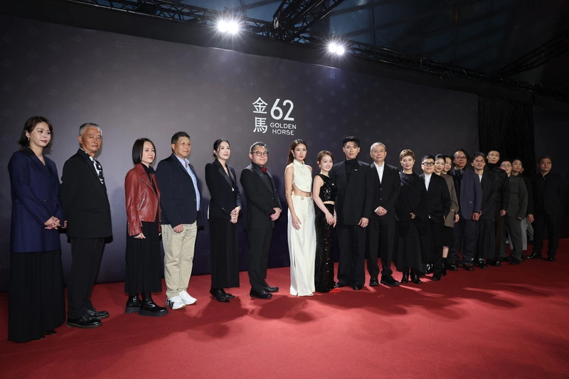 金馬62星光　「大濛」劇組紅毯留影