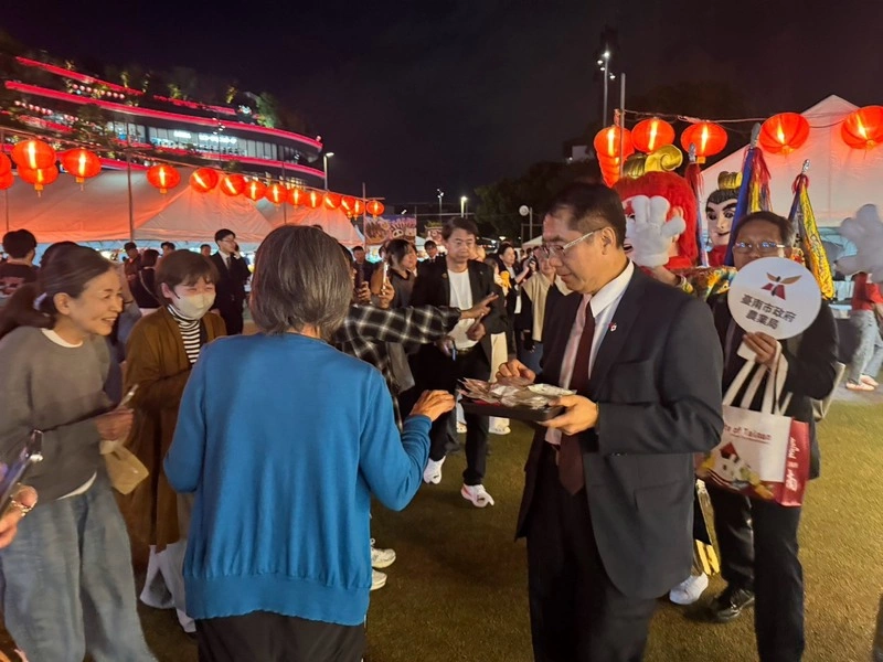 黃偉哲出席日本熊本台灣祭　推廣台南美食特色