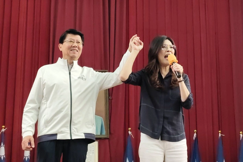 鄭麗文出席台南黨員團拜　疾呼市長選舉勢在必得