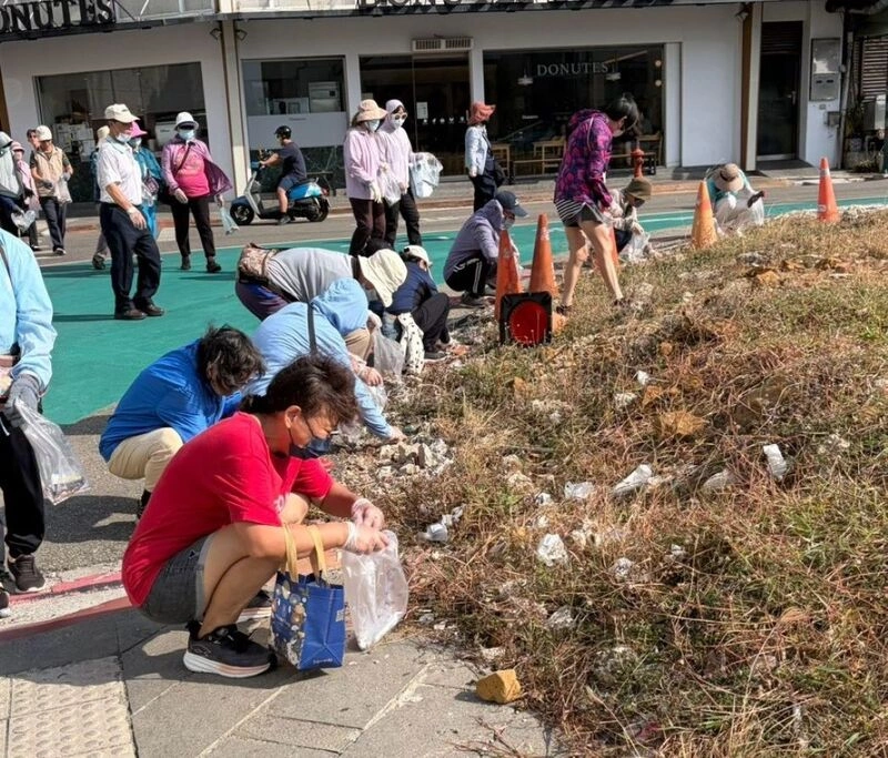 澎湖環保局號召民眾撿垃圾　清除241公斤廢棄物