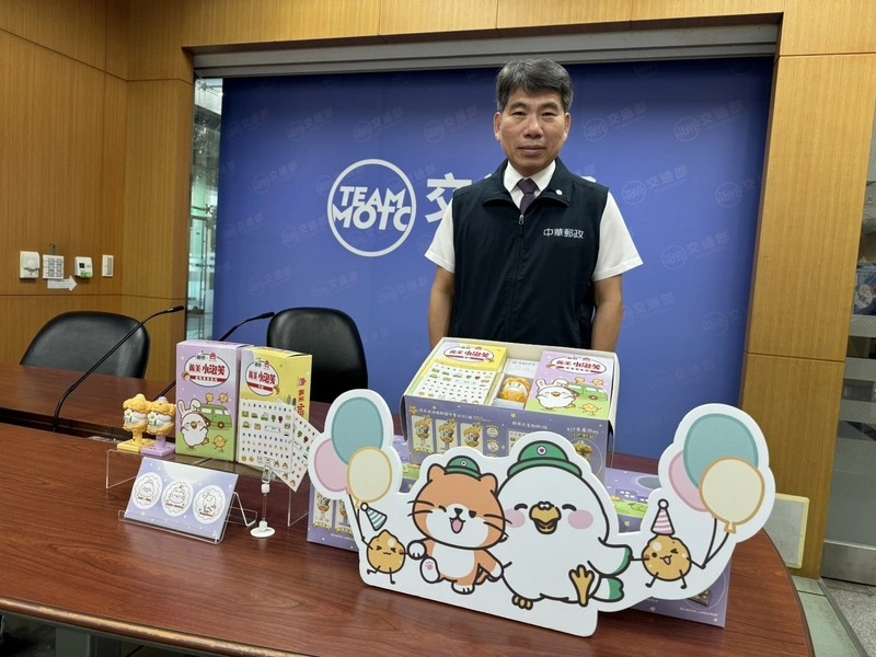 郵局再度攜手義美小泡芙 聯名禮盒限量1萬盒