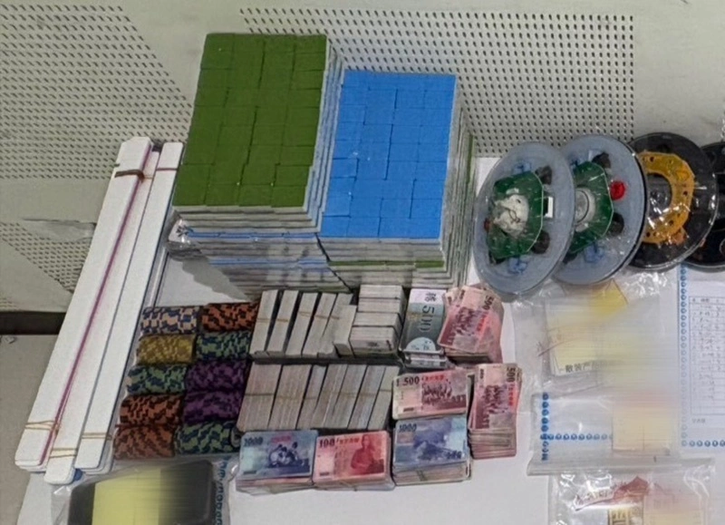 職業賭場以棋牌社名義遮掩　北市警循線破獲