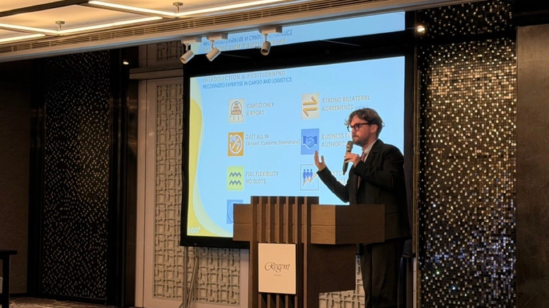 看準半導體商機　比利時列日機場爭取台灣貨運直飛