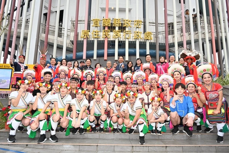 宜蘭原民處揭牌　林茂盛：讓族人生活越來越好