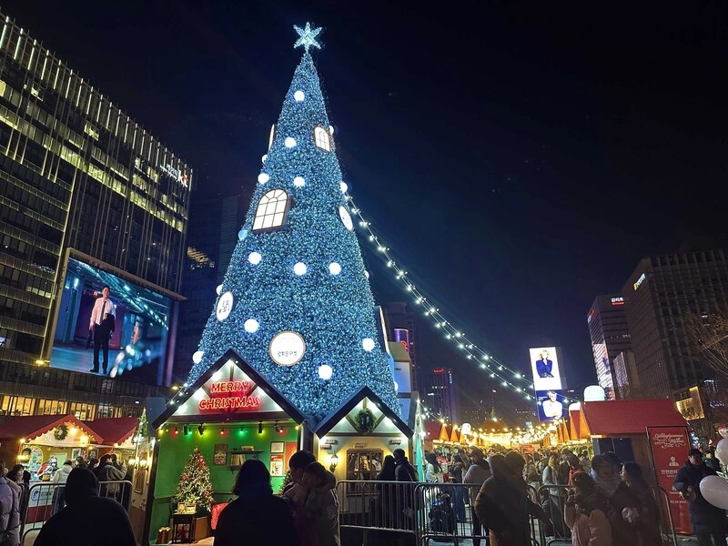 首爾光化門廣場耶誕市集