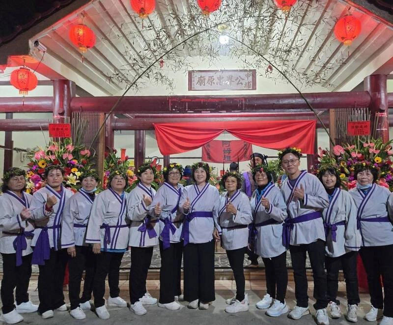 屏東高樹鄉加蚋埔夜祭　周春米出席