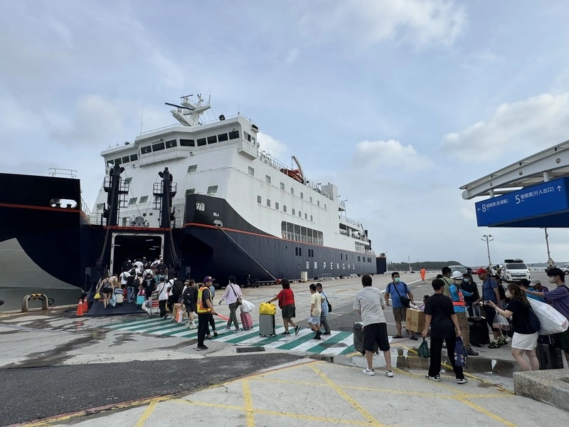 農曆春節海運平均每天1.8萬人次 較114年成長10%