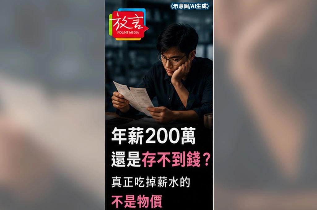 年薪200萬還是存不到錢？真正吃掉薪水的不是物價