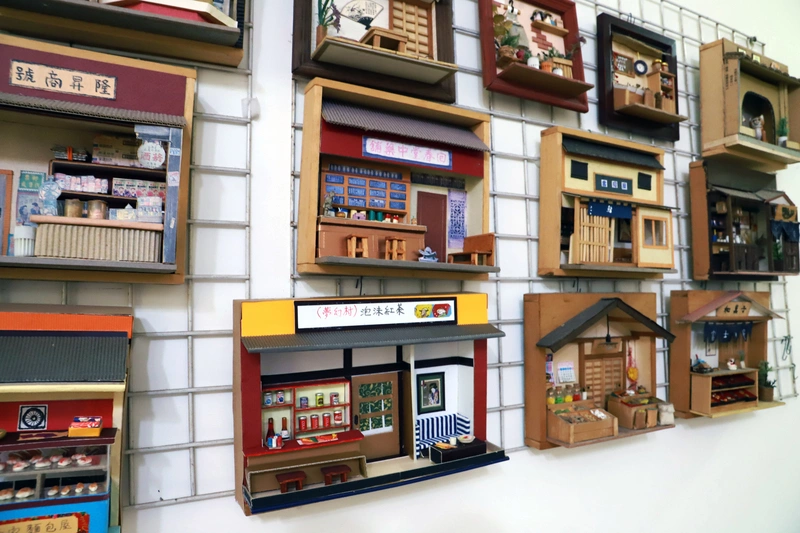 黃麗琴無師自通做模型　作品如人生縮影