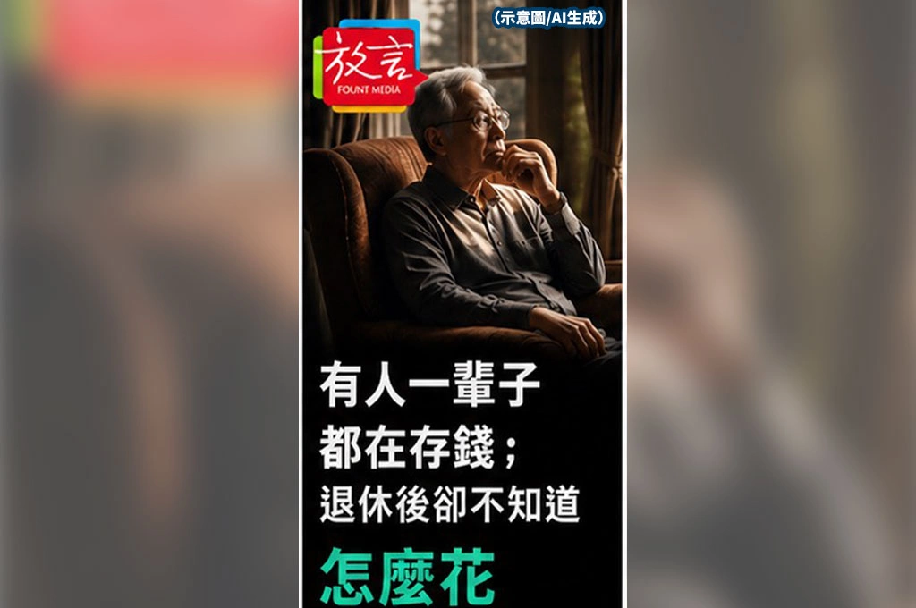有人一輩子都在存錢，退休後卻不知道怎麼花
