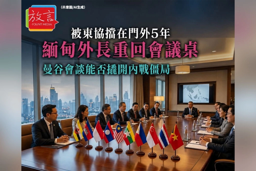 被東協擋在門外5年，緬甸外長重回會議桌！曼谷會談能否撬開內戰僵局