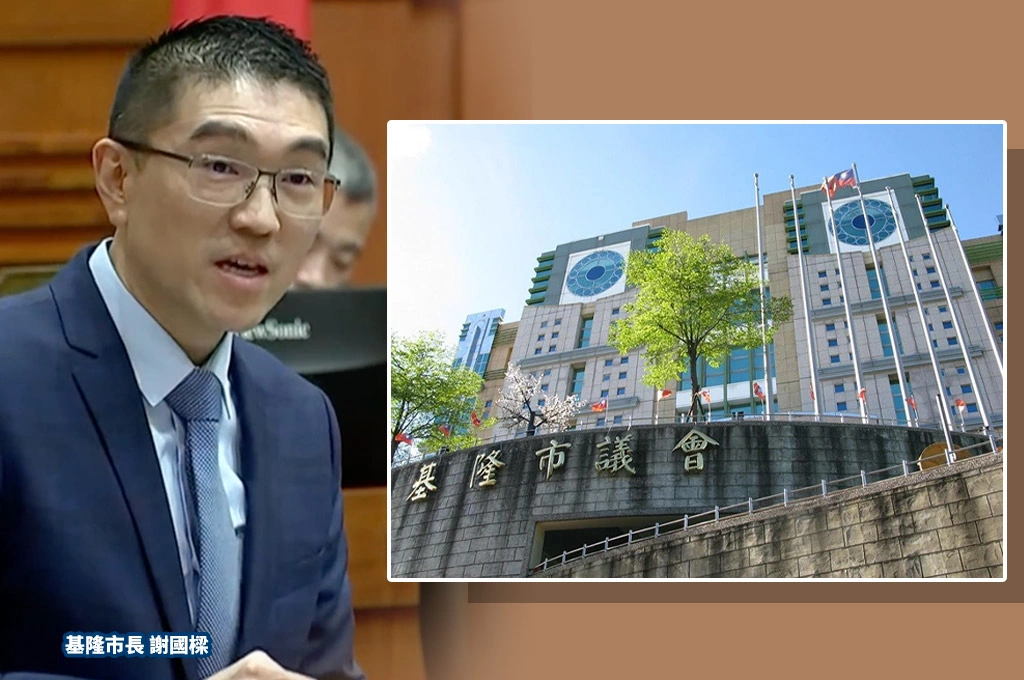 謝國樑染B流兩週未癒、症狀加重「入住北榮治療」...基隆市議會6日定期會延期辦理