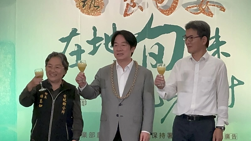 賴總統出席古坑饗筍宴　喊話雲林縣長換黨換人做